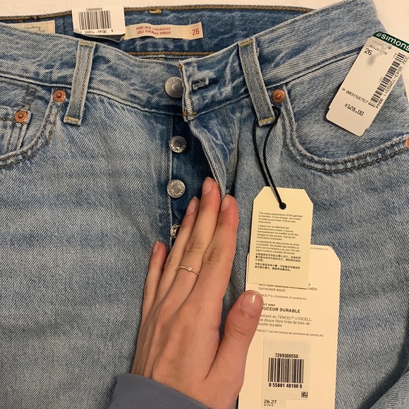 Ribcage straight ankle Levis jeans - Picture 4 of 7